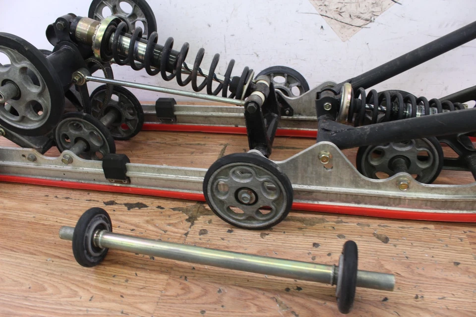 Yamaha Vmax 600 1995 suspensión trasera patín 136" con amortiguadores Foto 4 de 4