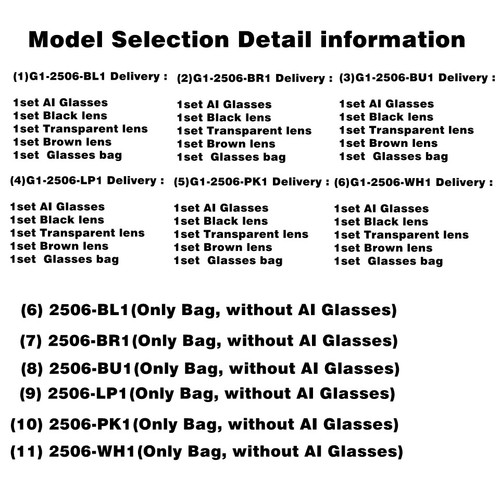 Gafas inteligentes 4K AI multifuncionales Bluetooth llamadas asistente de voz control - Imagen 2 de 26