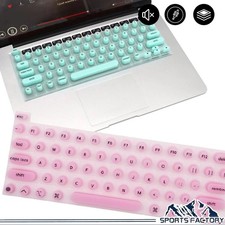 Keyboard Cover for Long Nails Raised Silicone Film Typing Protector for Macbook