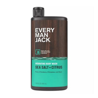 Body Wash And Shower Gel Sea Salt Plus Citrus 16.9 Oz