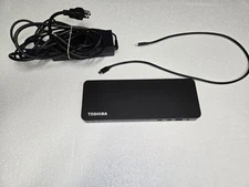 Toshiba Thunderbolt 3 Dock PA5281U-2PRP USB 3.0 Docking Station with 20V 5A AC
