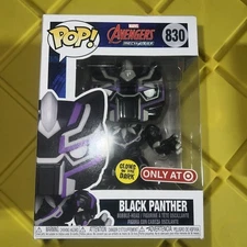 Funko Pop! Vinyl: Marvel - Black Panther Glows in the Dark Target Exclusive 830