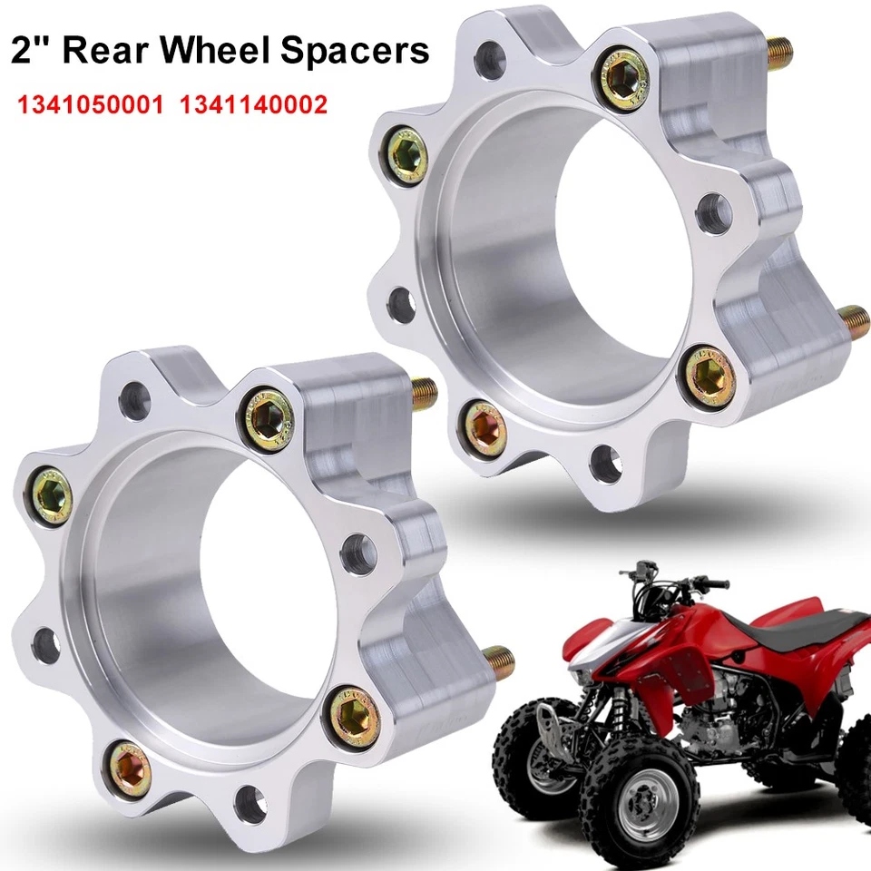 Par de espaçadores de roda traseira 2" corrida para 2011-2013 Yamaha Raptor 125 - Imagem 2 de 4