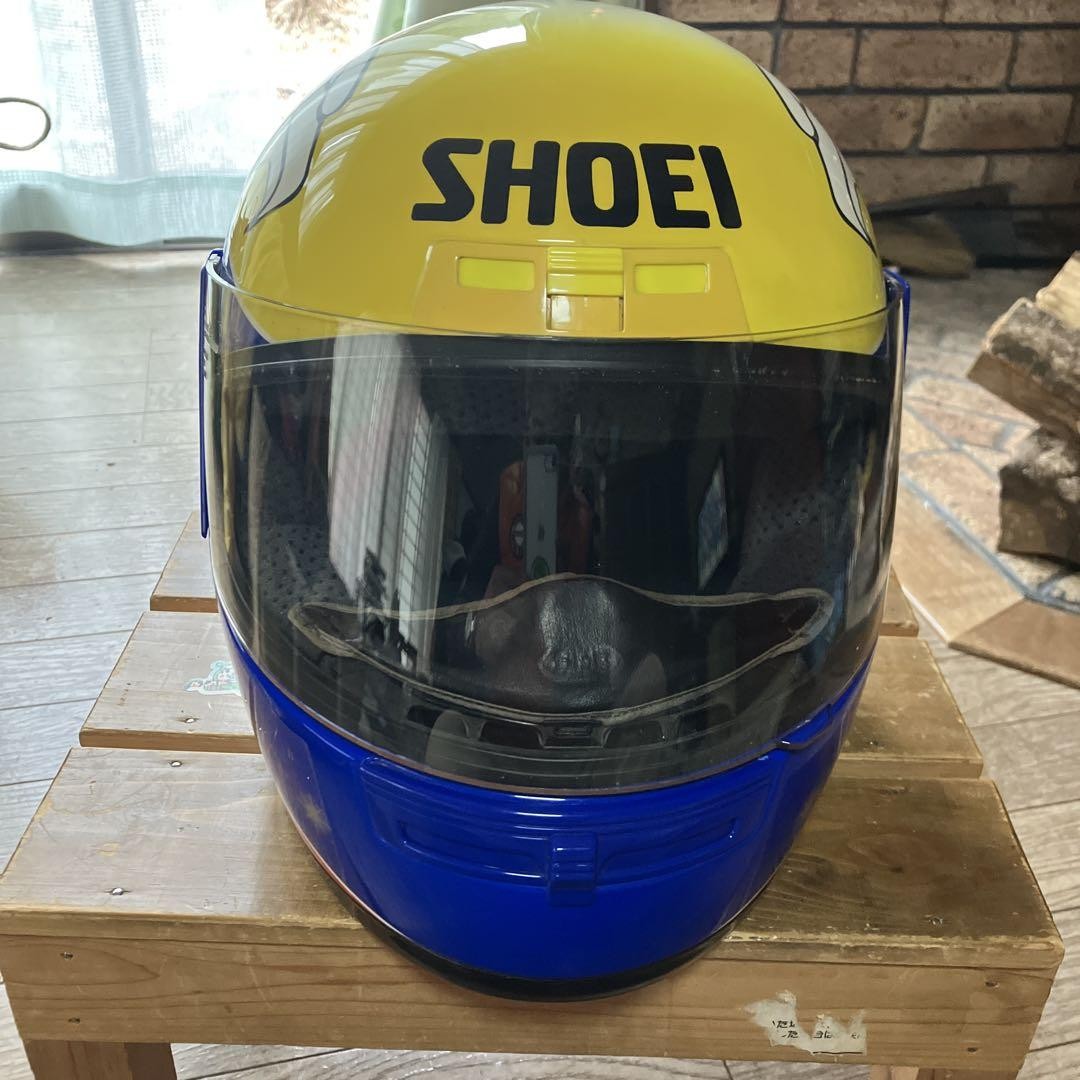 Shoei RSV-KOCINSKI Vintage ヘルメット Shoei Helmet John Kocinski M Size Vintage 30 Years Old Needs
