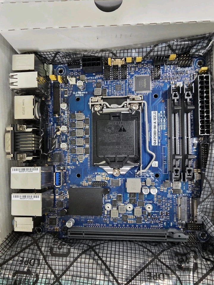 ASUS IoT Q470EI-IM-A R2.0 INDUSTRIAL MOTHERBOARD - Image 2 of 4