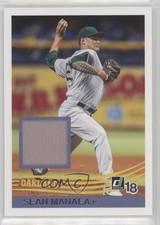2018 Panini Donruss Retro 1984 Materials Sean Manaea #R84-SM l5x