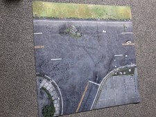 Walking Dead All Out War Suburbs Game Mat. Complete With Box