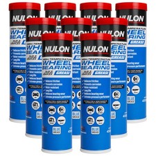 9 x Nulon High-Temp Wheel Bearing NLGI 2 Lithium Complex Grease 450G - Cartridge