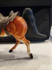 Vintage 1960s Hartland horse Regal Saddlebred Blood Red Bay #4502 w/ saddle — photo 4
