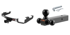 CURT Trailer Hitch 2in Receiver Class 3 w/ Multi-Ball Mount Tow Package - 13362