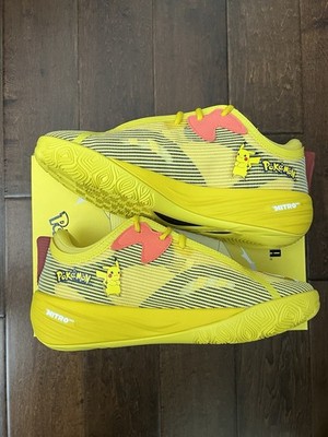 Puma x Pokemon All Pro Nitro 2 Pikachu Yellow 312843-01 Mens Size