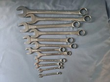 Vintage S-k Wayne 12 Pc Sae Combination Wrench Set Mixed 126 Point Vintage S-k Wayne 12 Pc Sae Combination Wrench Set Mixed 126 Point