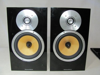 B&W BOWERS & WILKINS CM5 SPEAKERS MAIN BOOKSHELF SET OF 2 COSMETIC