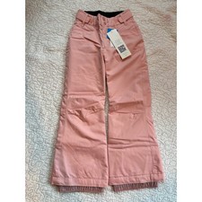 Roxy Girls Backyard Girl PT Pink Snow Pants DryFlight Insulated Size 8