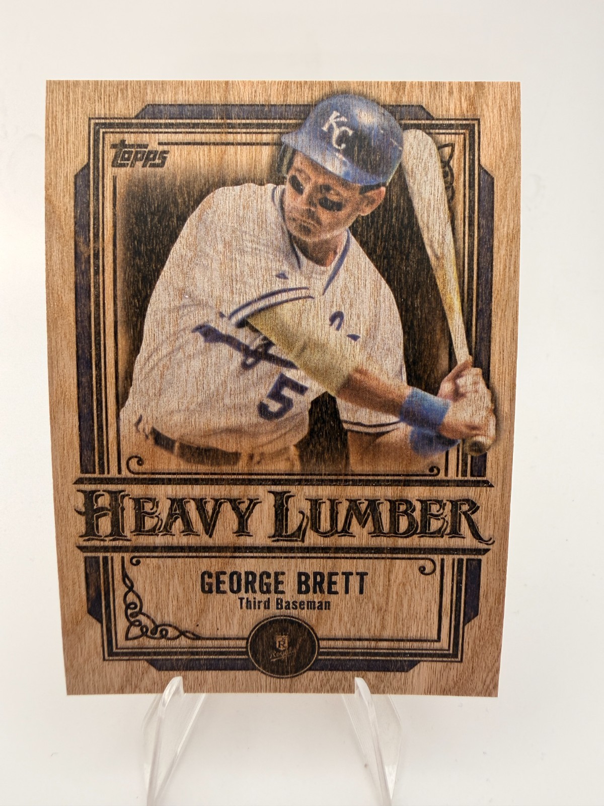 2025 Topps Update George Brett Heavy Lumber Case Hit SSP Hl-47 KC Royals