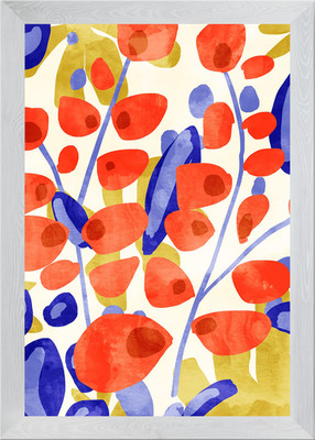 Alle guten Dinge sind wild gerahmtes Wandbild Poster Leinwanddruck Bild