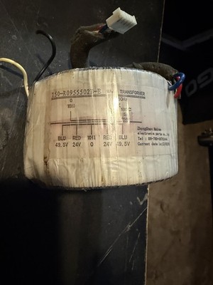 Toroidal Transformer 120/250v 49.5V & 24V Taps