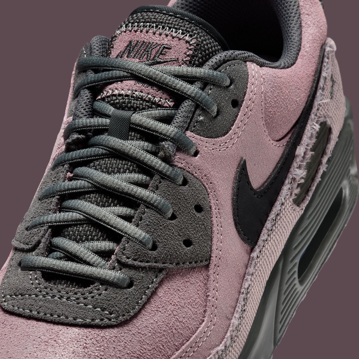 Nike Air Max 90 PRM Light Violet Ore Iron Grey Black IQ0612-226 sz