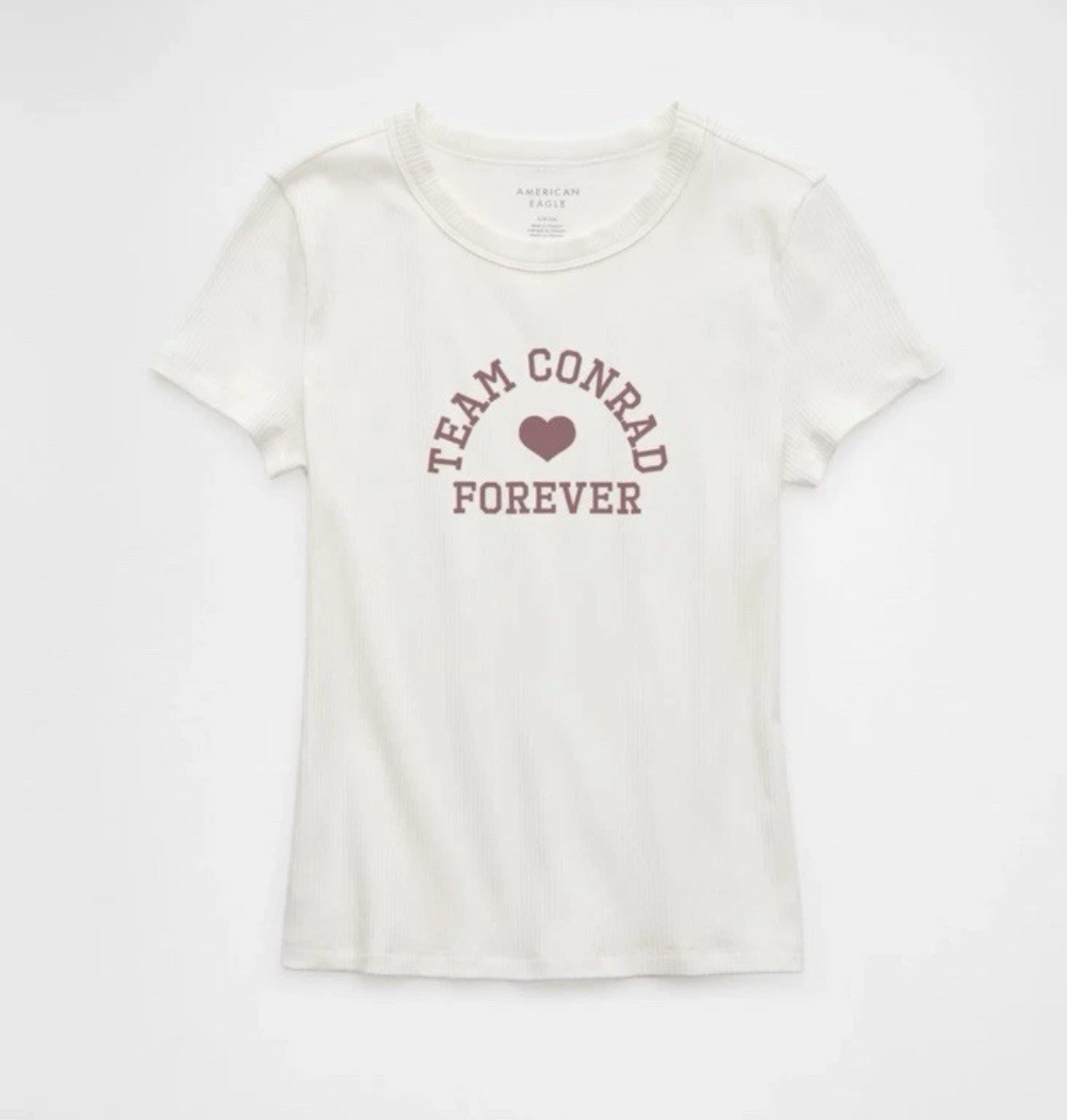 American Eagle x The Summer I Turned Pretty Team Conrad Baby Tee SMALL NEW