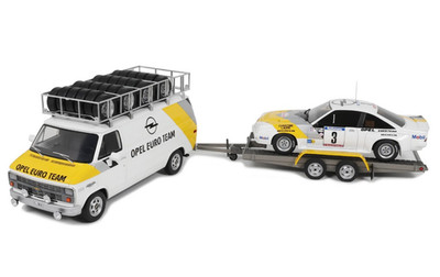 Opel Manta 400 B + Chevrolet G30 Rallye TDC 1984   NEU   Otto OT491   1:18