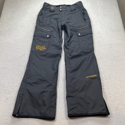 Saga Outerwear Snow Pants Men's Large 34x32 Ski Snowboard Winter Cargo DEADSTOCK