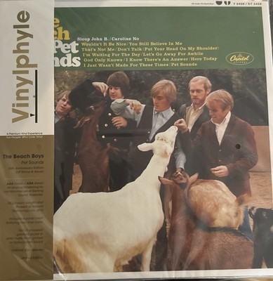 Beach Boys Pet Sounds VINYLPHYLE Mono/Stereo 2 180g LPs 60th Annivers NEW Sealed