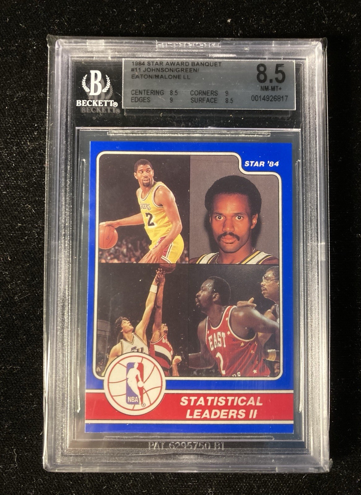 Statistical Leaders #11 (Basketball Cards 1984 Star Award Banquet) — is it worth grading?
