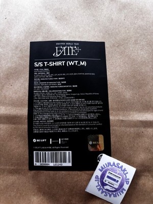 ENHYPEN WORLD TOUR FATE+ IN SEOUL S/S T-SHIRT (WHITE) With
