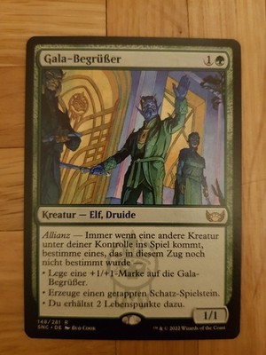 Magic/MTG Karte Gala-Begrüßer - Gala Greeters - Capenna - NM - aus Sammlung