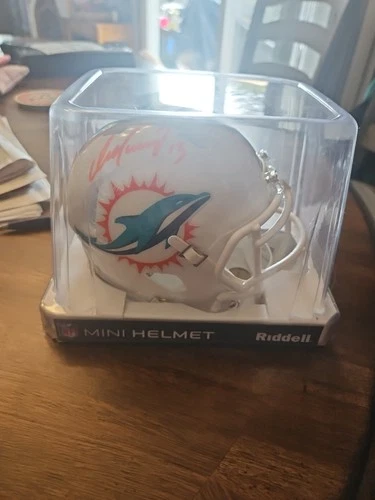 Dan Marino Signed Mini Helmet Reddell