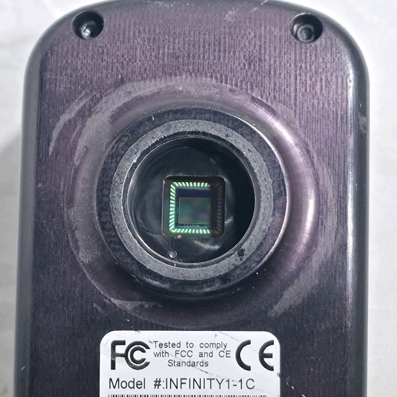 Lumenera INFINITY1-1C Color Microscopy Camera *for parts and repair*