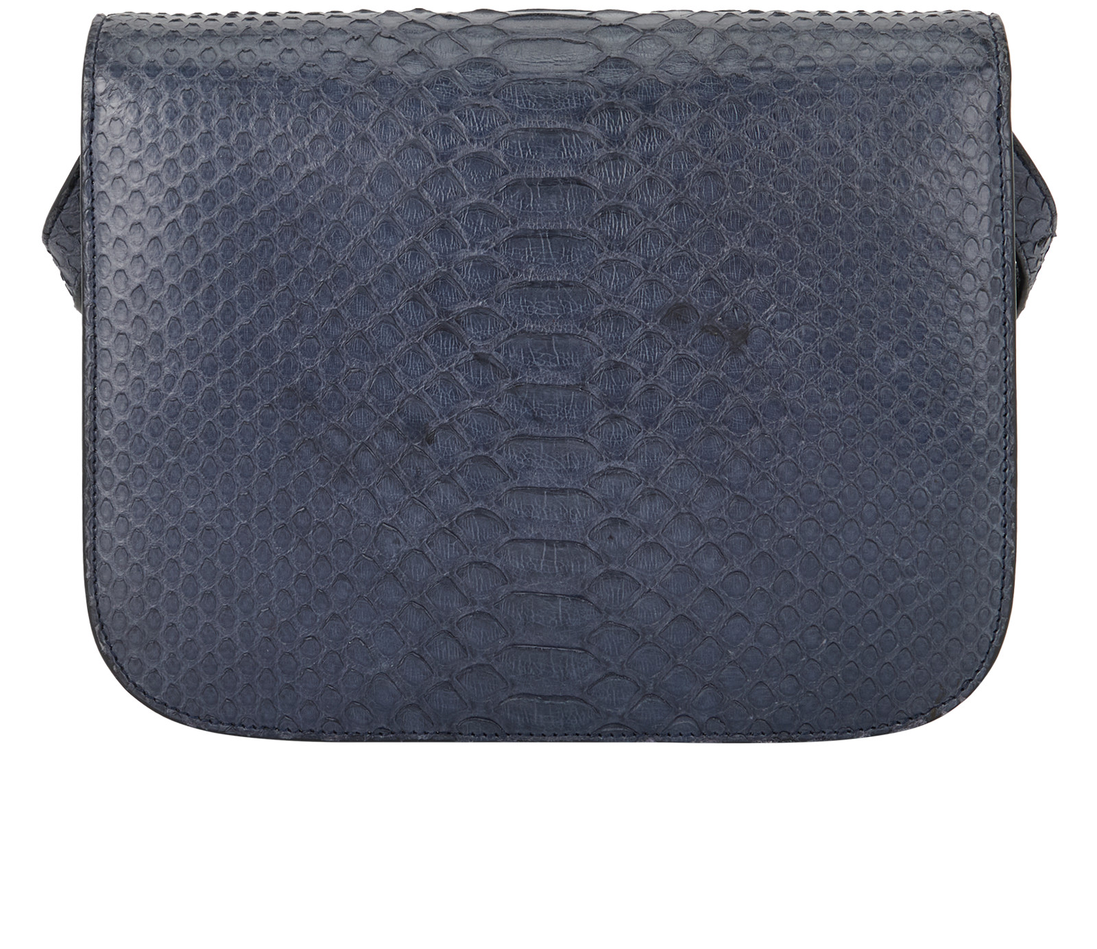 Celine Classic Box Crossbody Python Navy - image 2