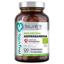 MyVita Silver Ashwagandha BIO 200 mg, 120 gélules