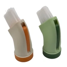 2 Counts Bottle Cleaning Brush, Multi-Functional Dry and Wet Dual-Purpose Crevic