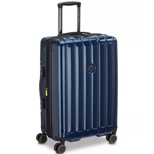 Delsey Paris Shadow 6.0 32" Large Check-in Expandabl Spinner  Deep sea Blue $225