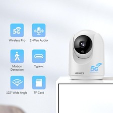UHD Wifi IP Security Camera System Wireless Indoor Home Baby Pet Monitor w/ App