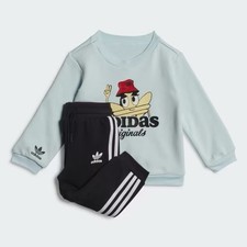 Adidas Originals Track Suit Outfit Set - 2 Piece Sweatshirt  Pant Size 3T
