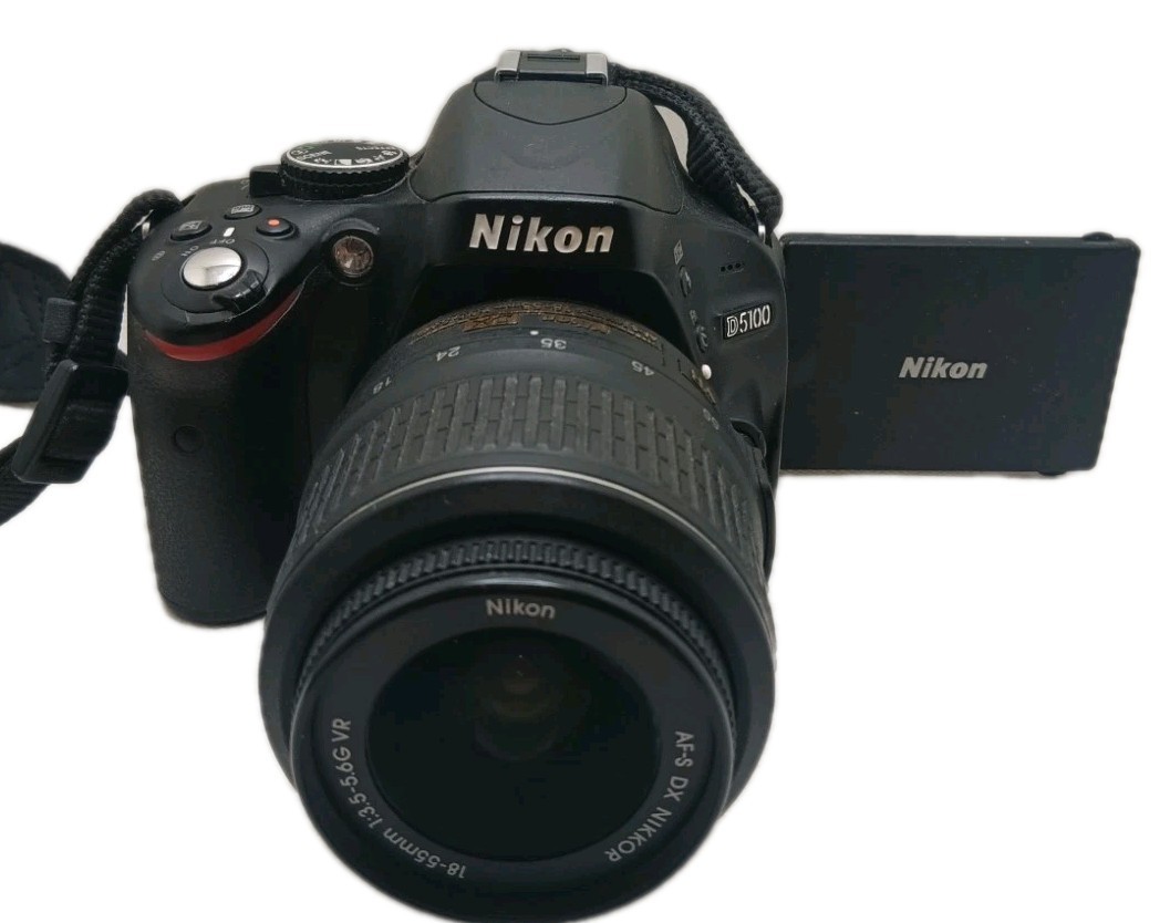 Nikon D5100 vintage camera equipment - eBay listing photo 1
