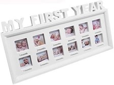 Picture Frames Baby My First Year Photos Frame Multi-Photo Photo Moments