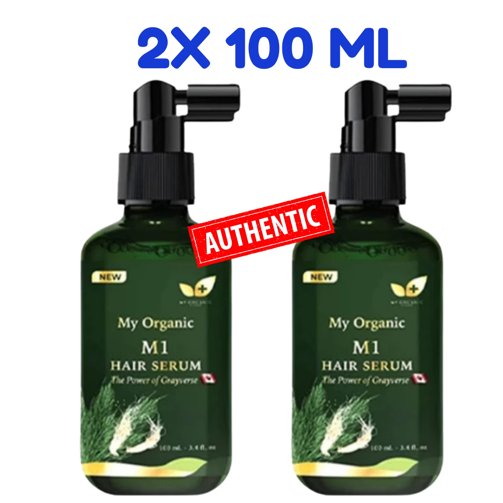 Hair Tonic Serum My Organic M1 Hair Growth Healthier Reduce Hair Loss Gray 2X
Opens in a new window