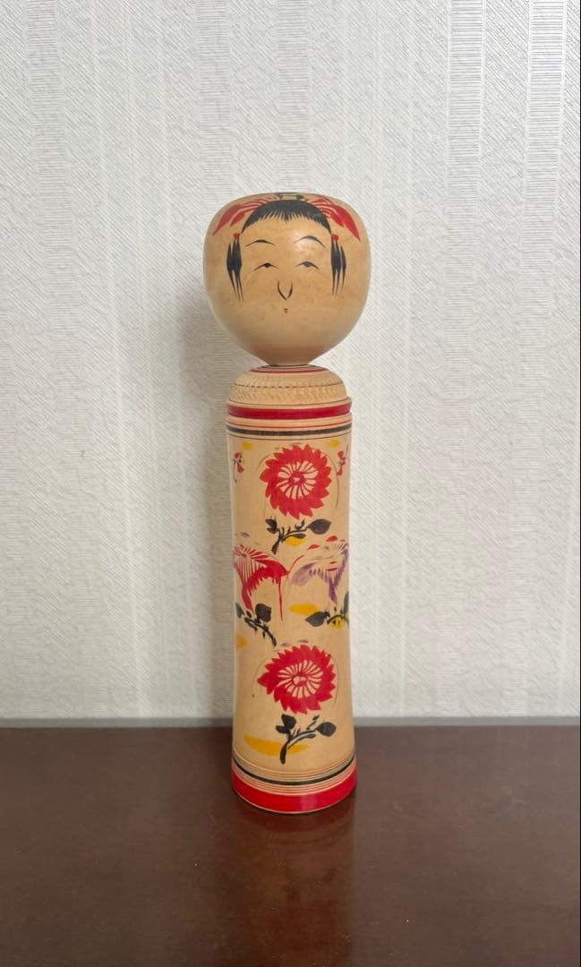 Sakurai Kokeshi Doll Naruko Colorful Character Art Handcrafted Collectible