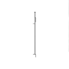 Panacea Small Black Multi-Purpose Grid Fence Latch Post Stake 91cm (For 76cm)