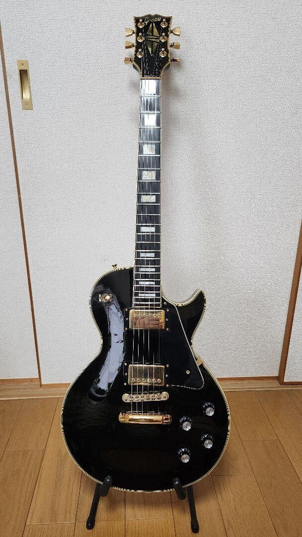Greco LesPaul Type ElectricGuitarエレキギター Greco Les Paul Custom Style Vintage Electric Guitar Black