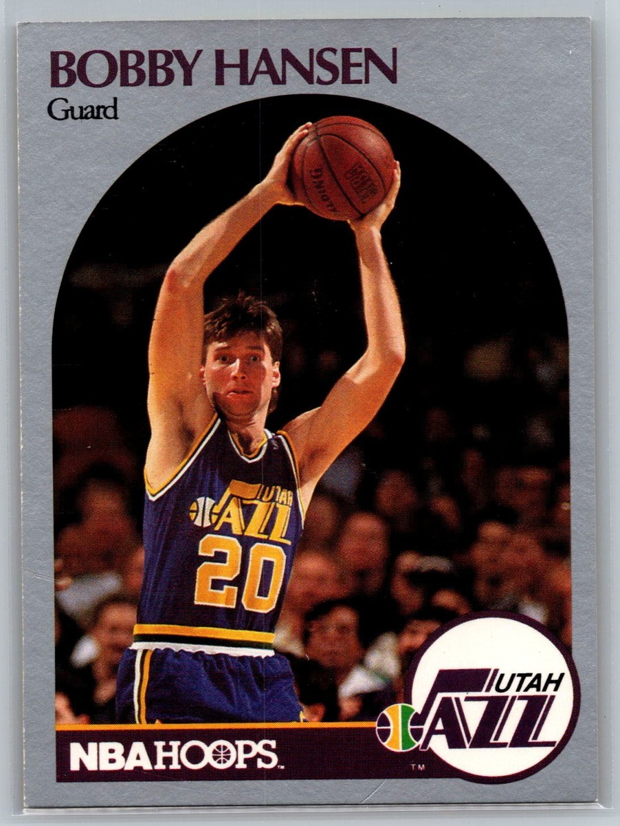 Bobby Hansen 1990-91 Hoops BASKETBALL #290 Utah Jazz | eBay