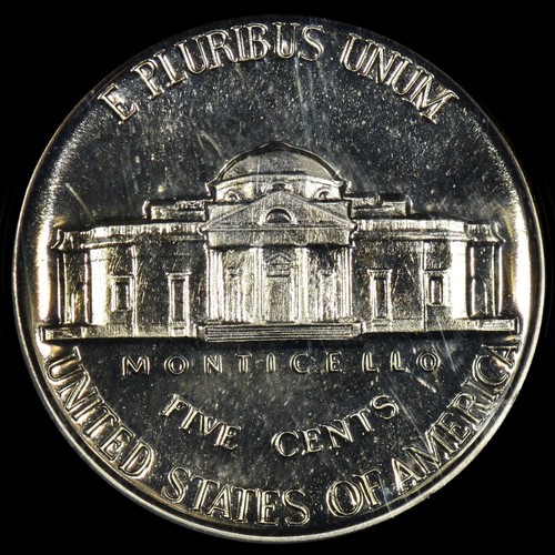 1954 PROOF JEFFERSON NICKEL ✪ PCGS PR-68 ✪ 5C GREEN RATTLER HOLDER OGH ◢TRUSTED◣ - Picture 3 of 4