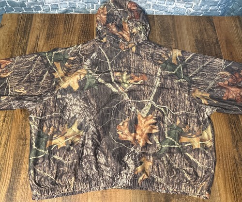 RedHead Jacket Mens 2XL Mossy Oak Break Up Camo Hunting Coat with Hood Lightweig - Picture 6 of 12