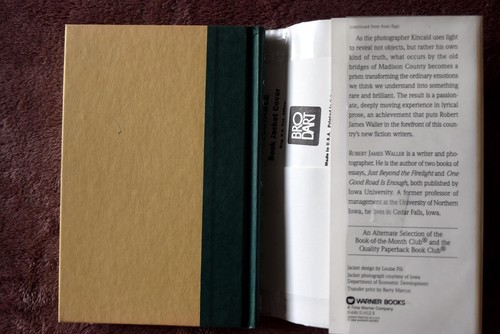 Robert J. Waller: The Bridges of Madison County Signed First Edition HC/DJ - Picture 8 of 12