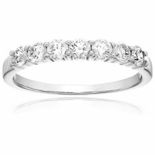 1/2 ct Diamond Wedding Engagement Ring for Women 14K Gold Prong
