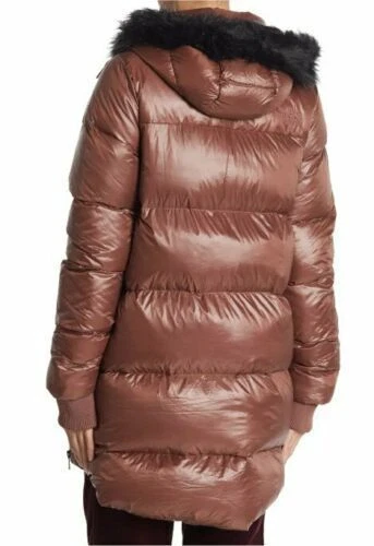 NUEVA PARKA DE PLUMÓN LARGA PARA MUJER THE NORTH FACE Torrey con ribete de piel sintética - XS #C4294 Foto 2 de 4