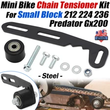 For 212 224 236 Small Block Predator Gx200 MiniBike Chain Tensioner Adjuster Kit